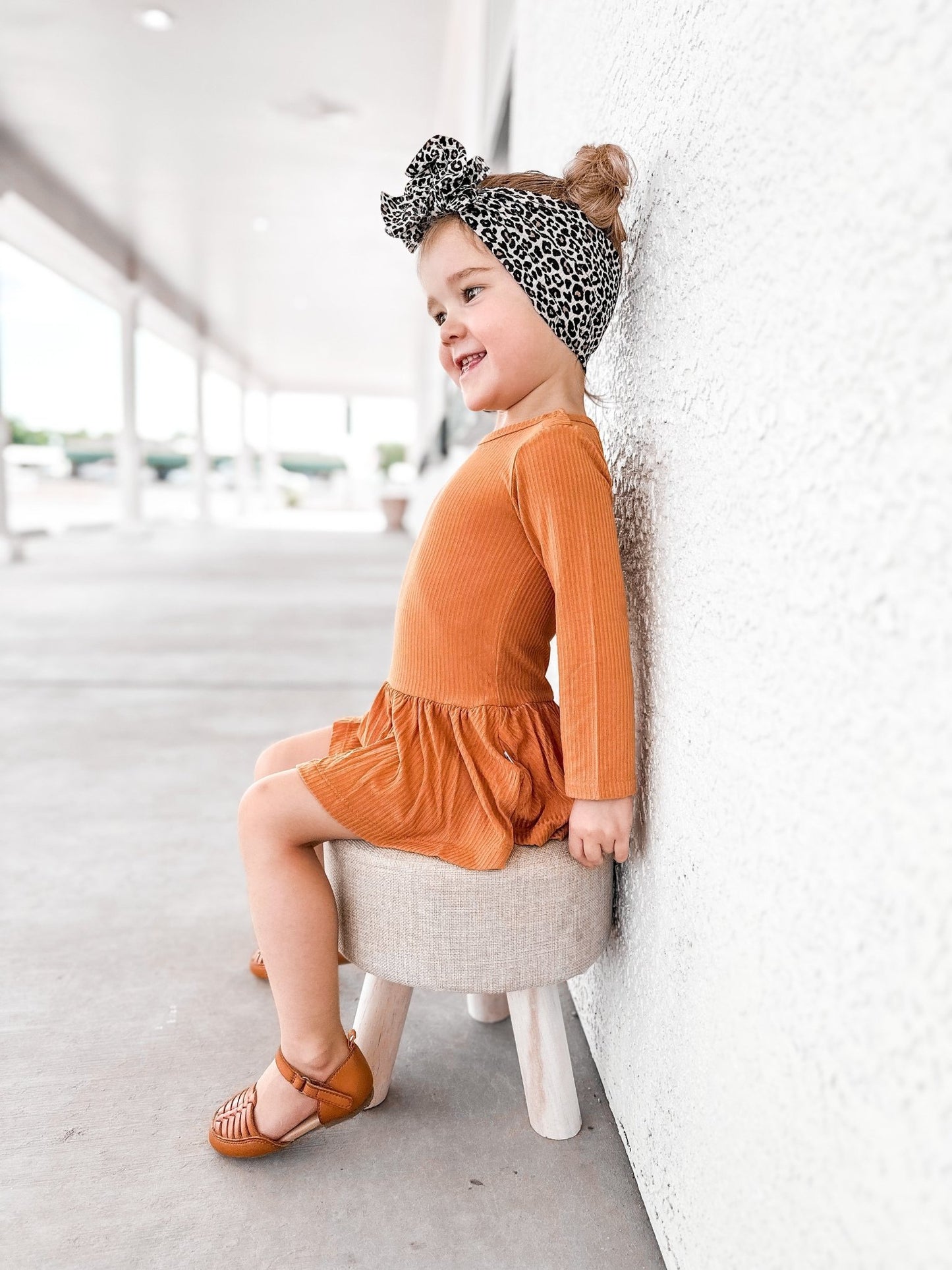 PUMPKIN RIB DREAM BODYSUIT DRESS - Mack & Harvie