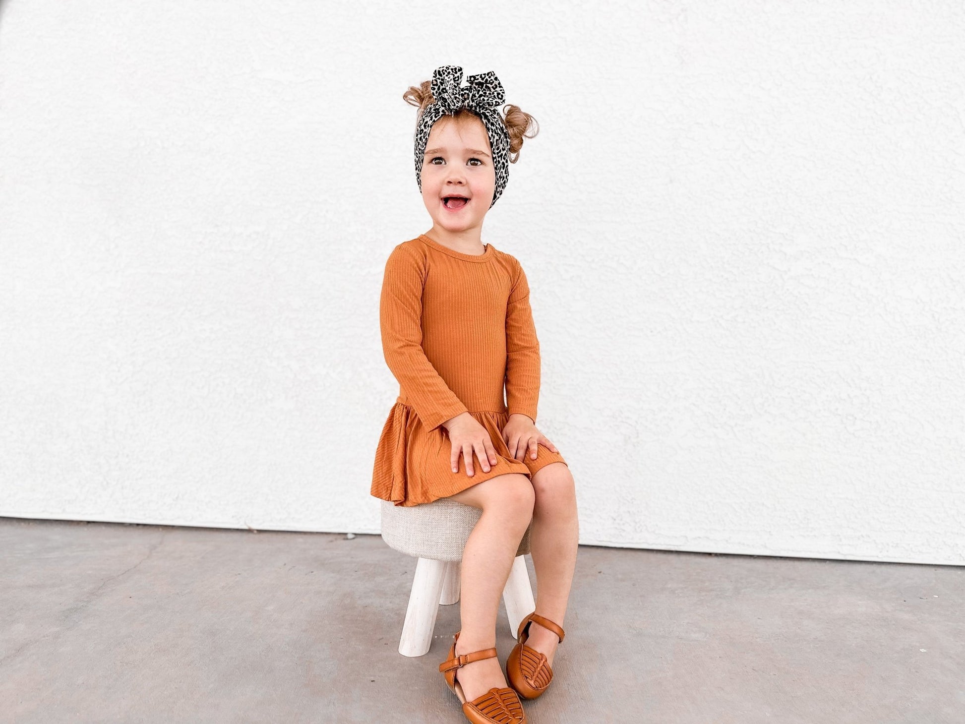 PUMPKIN RIB DREAM BODYSUIT DRESS - Mack & Harvie