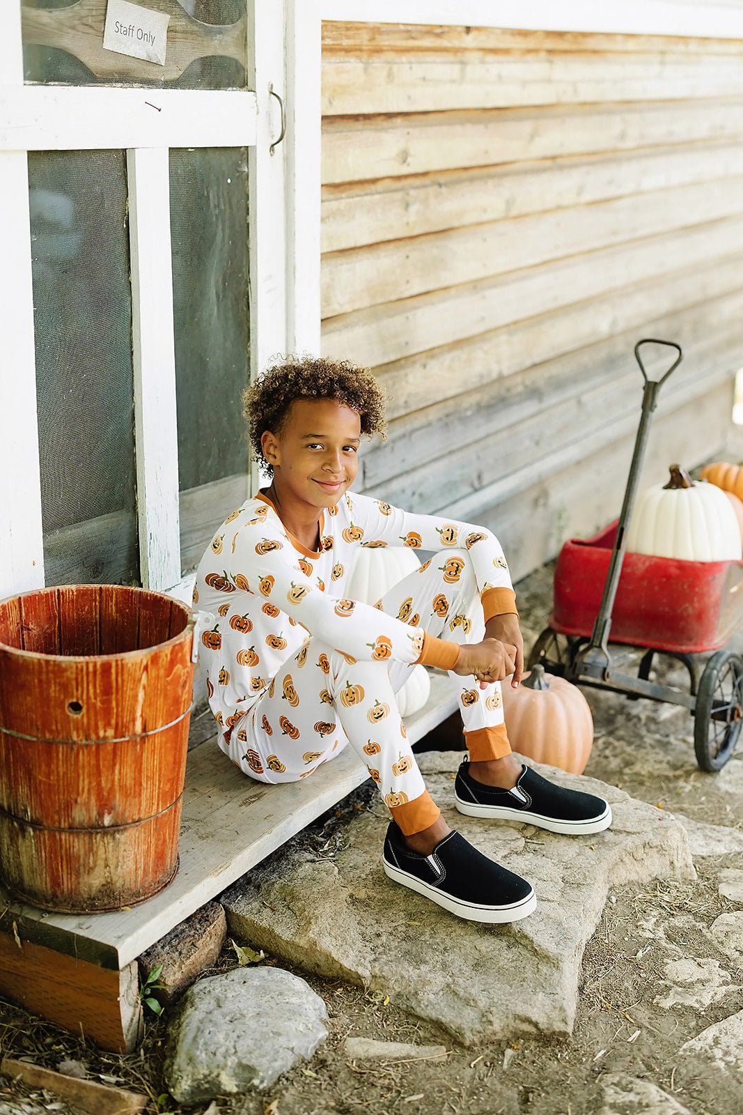 Pumpkins Bamboo Cozy Set - Mack & Harvie