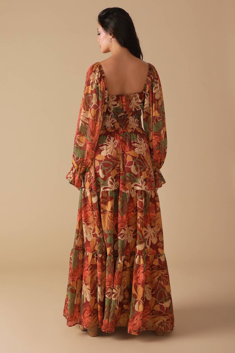 QUICK TO SMILE WOVEN MAXI DRESS - Mack & Harvie