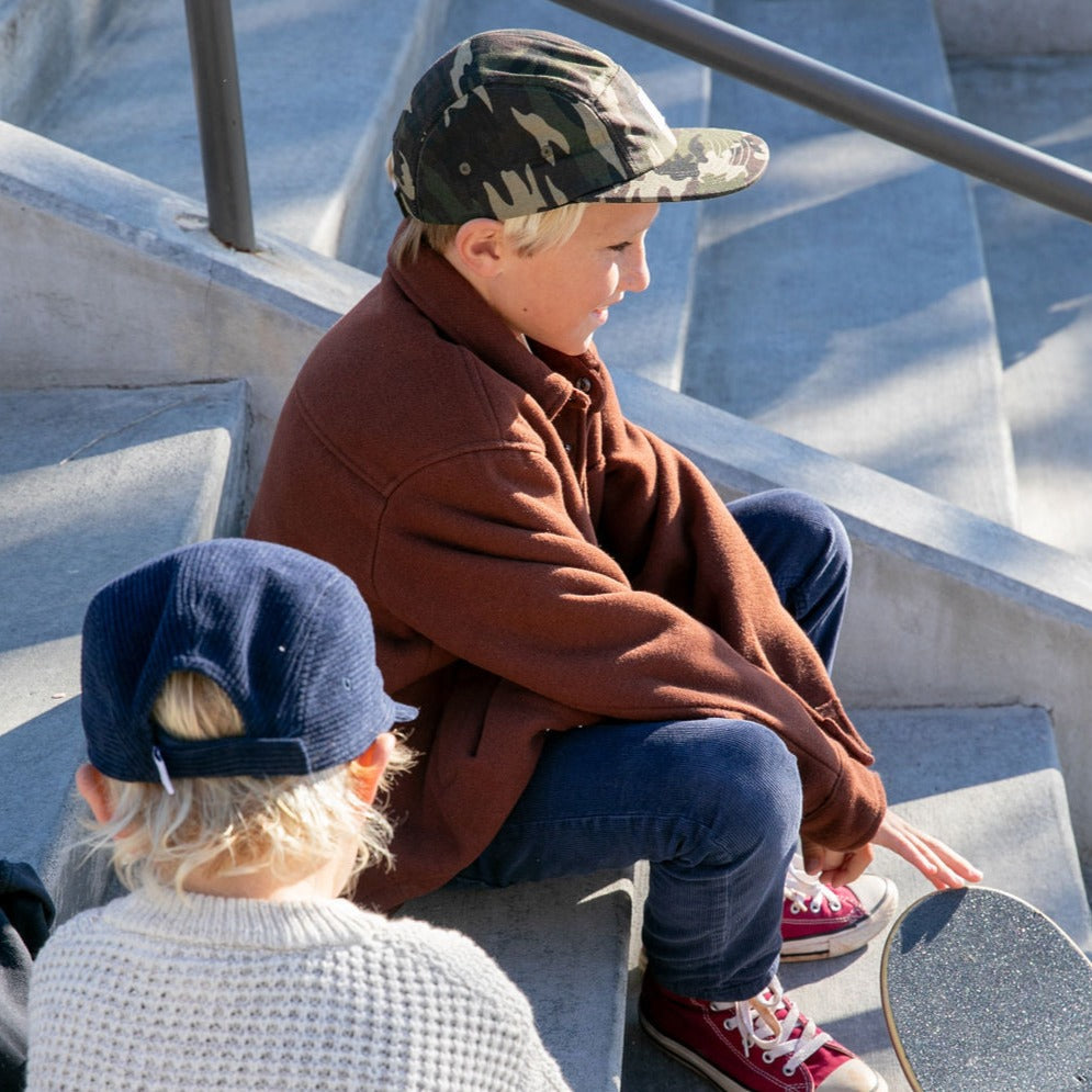 Camo Five-Panel Hat