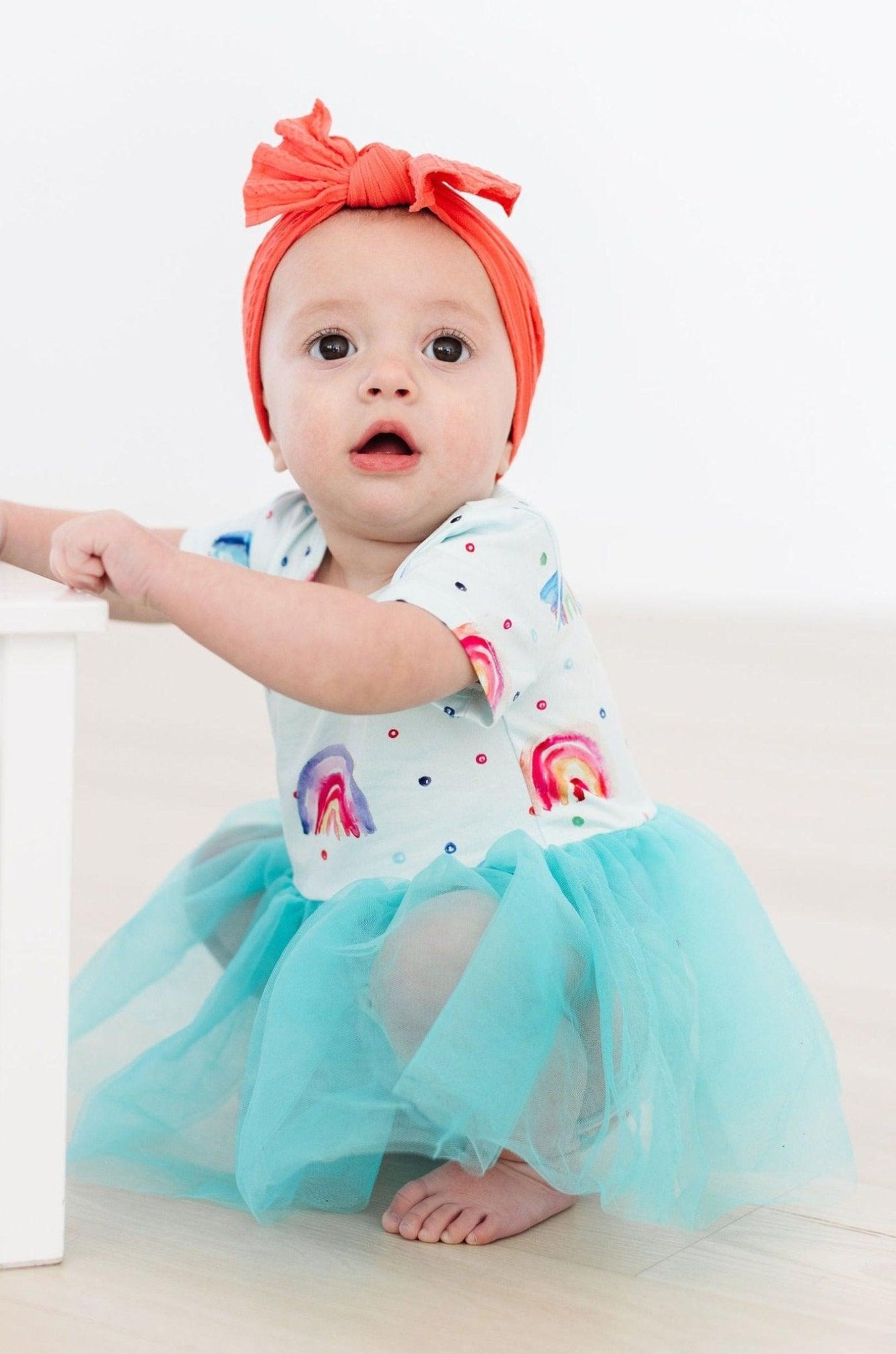 Rainbow Grooves Tutu Bodysuit - Mack & Harvie