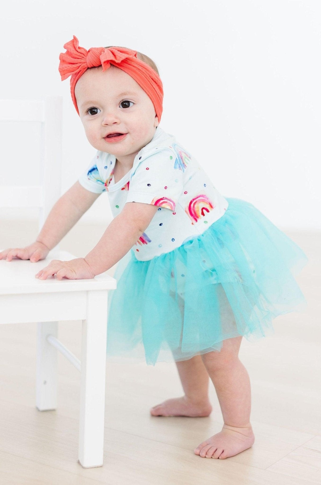 Rainbow Grooves Tutu Bodysuit - Mack & Harvie