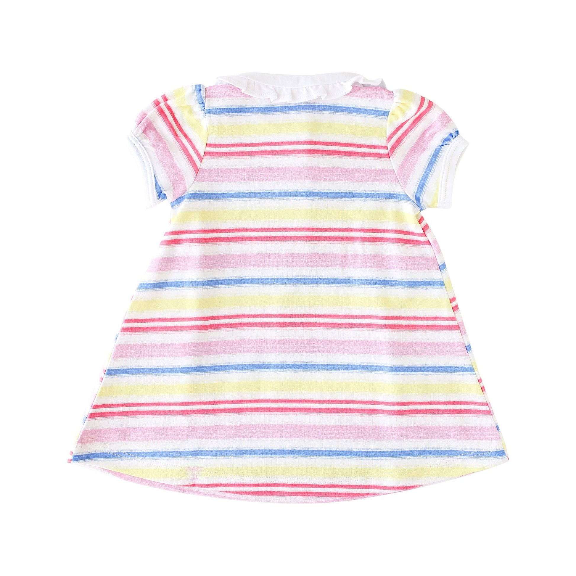 Rainbow Stripe Collared Dress - Mack & Harvie