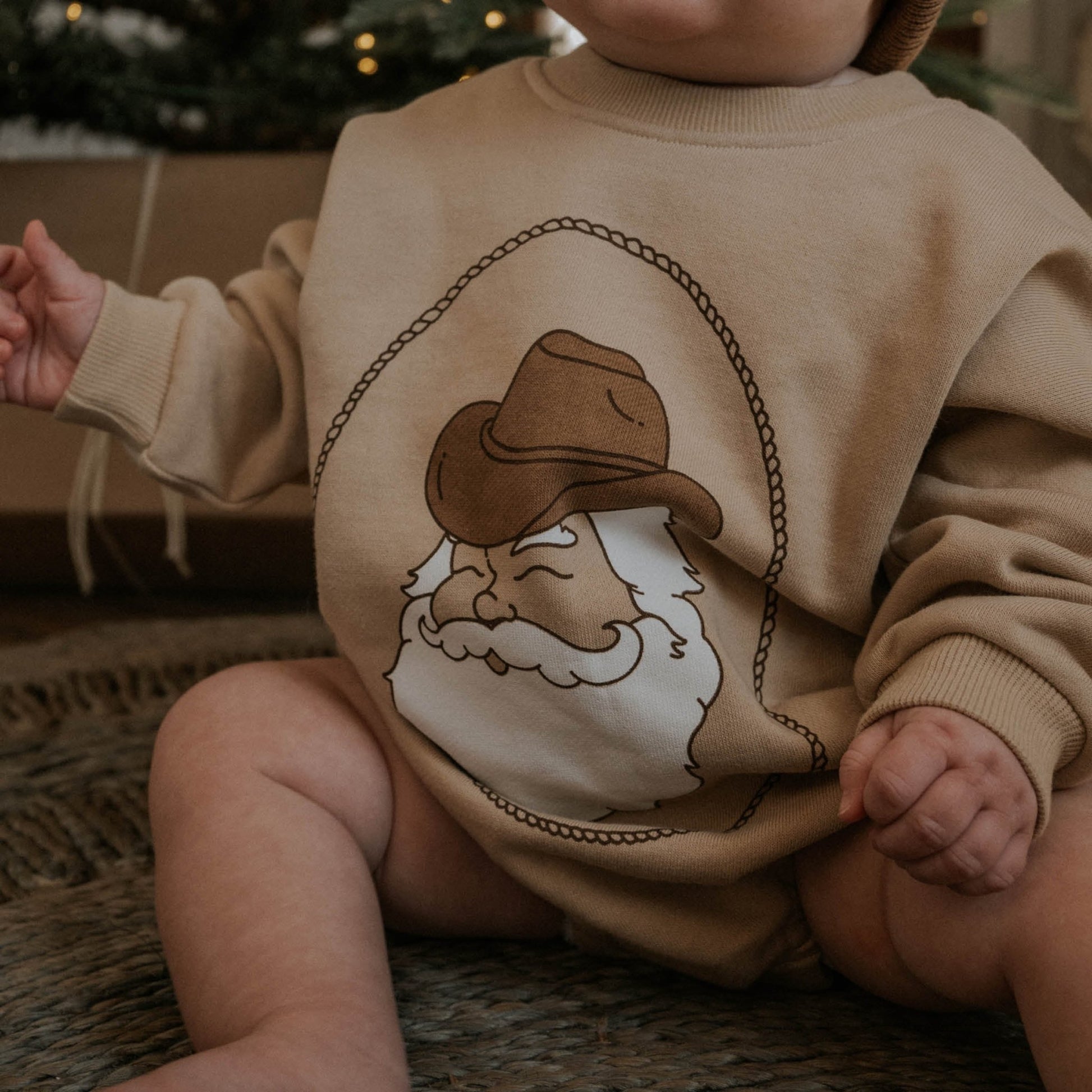 Ranch Santa | Bubble Romper - Mack & Harvie