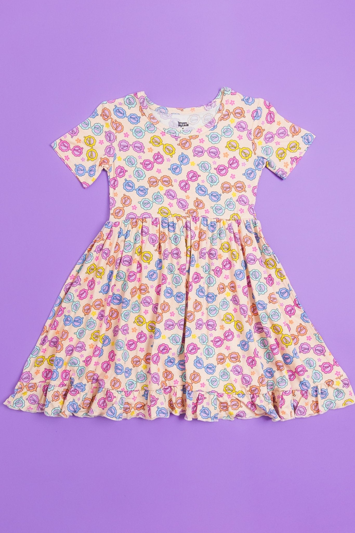 RAY OF SUNSHINE DREAM RUFFLE DRESS - Mack & Harvie