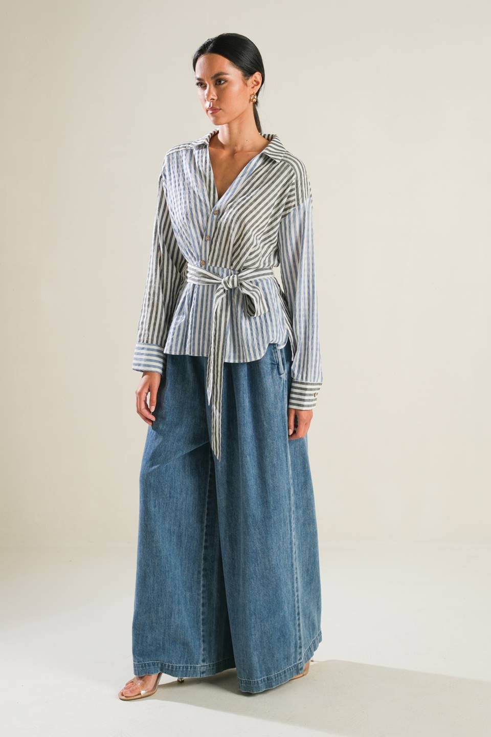 RAYS OF HOPE WOVEN TOP - Mack & Harvie