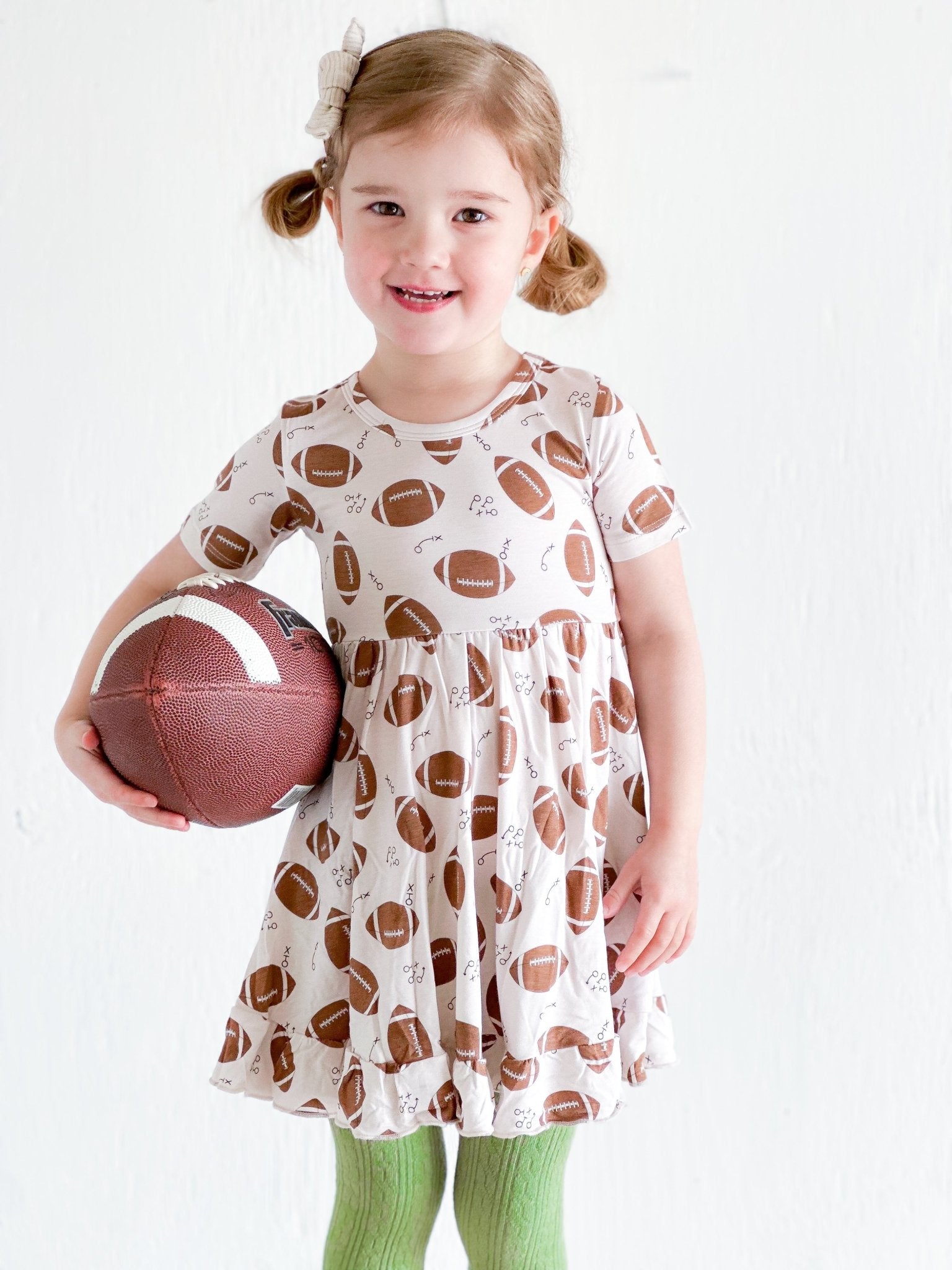 READY, SET, HUT DREAM RUFFLE DRESS - Mack & Harvie