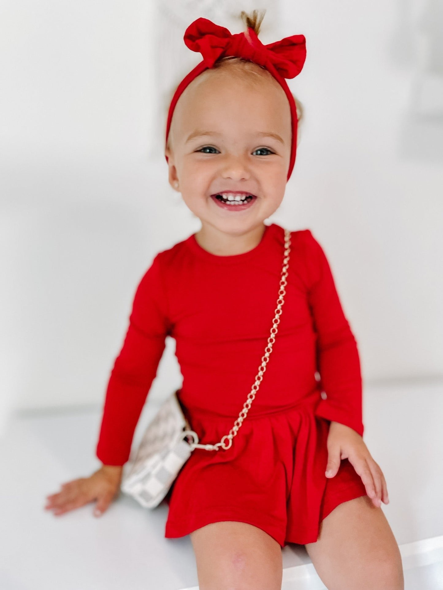 RED DREAM BODYSUIT DRESS - Mack & Harvie