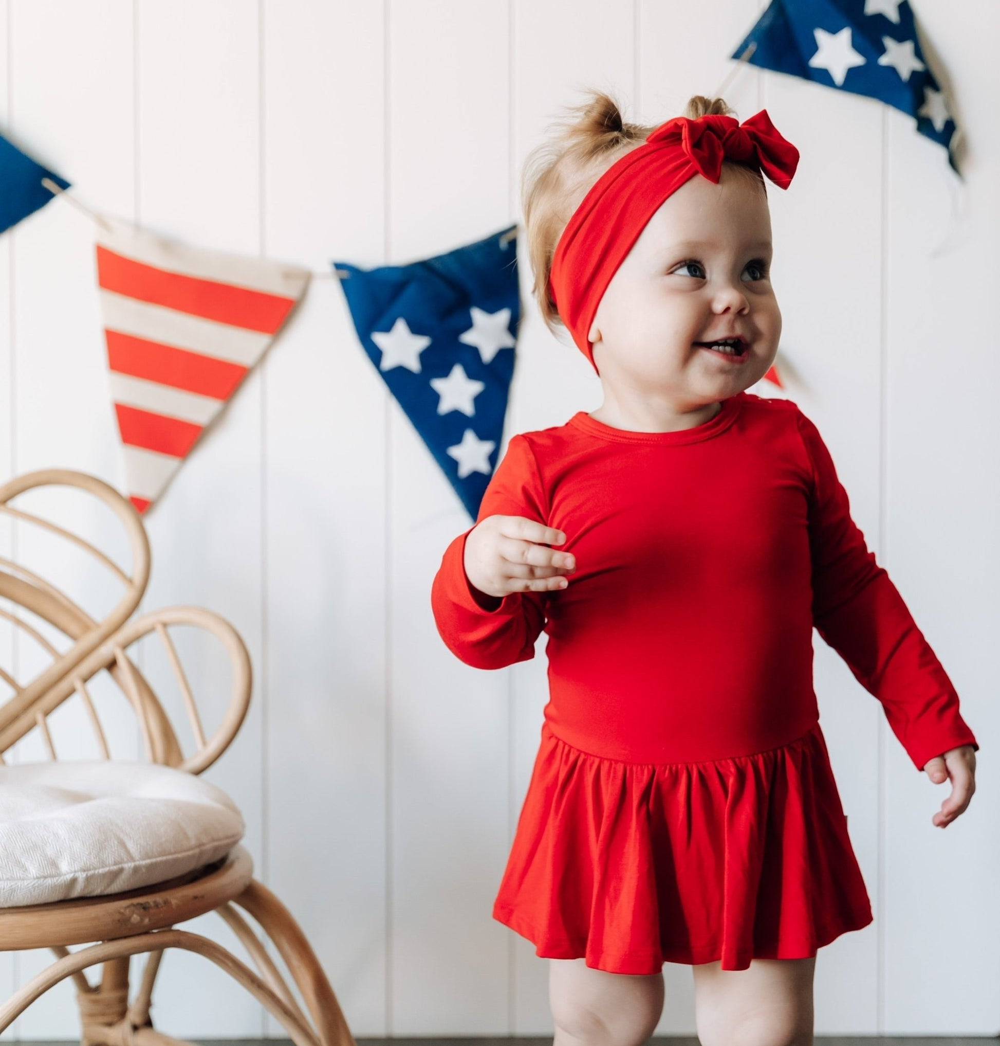 RED DREAM BODYSUIT DRESS - Mack & Harvie