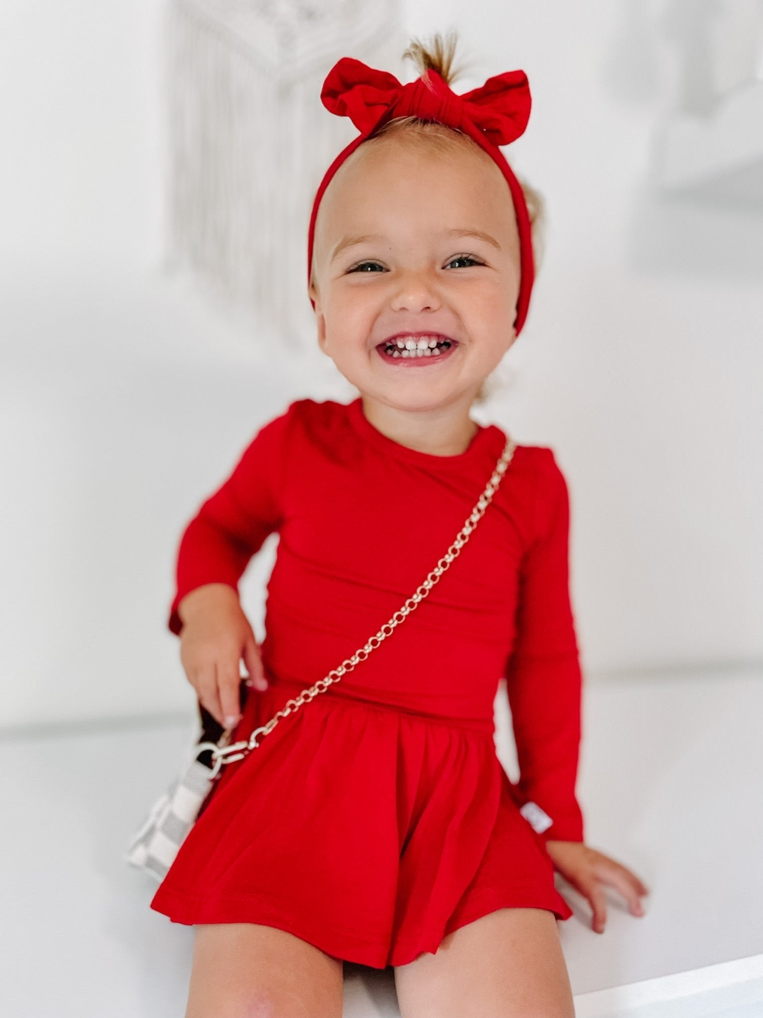 RED DREAM BODYSUIT DRESS - Mack & Harvie