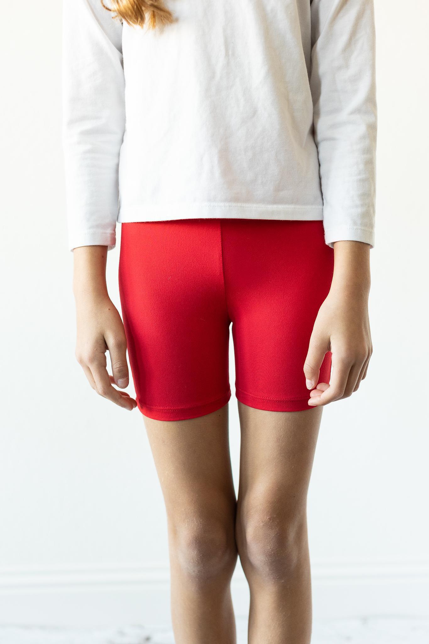 Red Twirl Shorts - Mack & Harvie