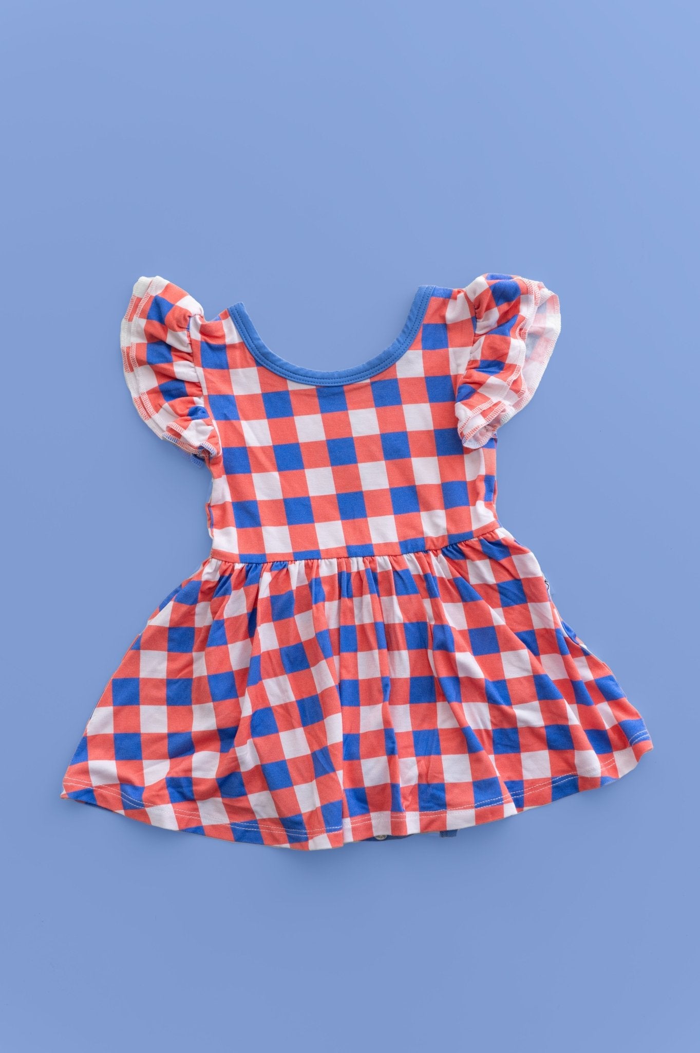 RED, WHITE & TRUMAN DREAM BODYSUIT DRESS - Mack & Harvie