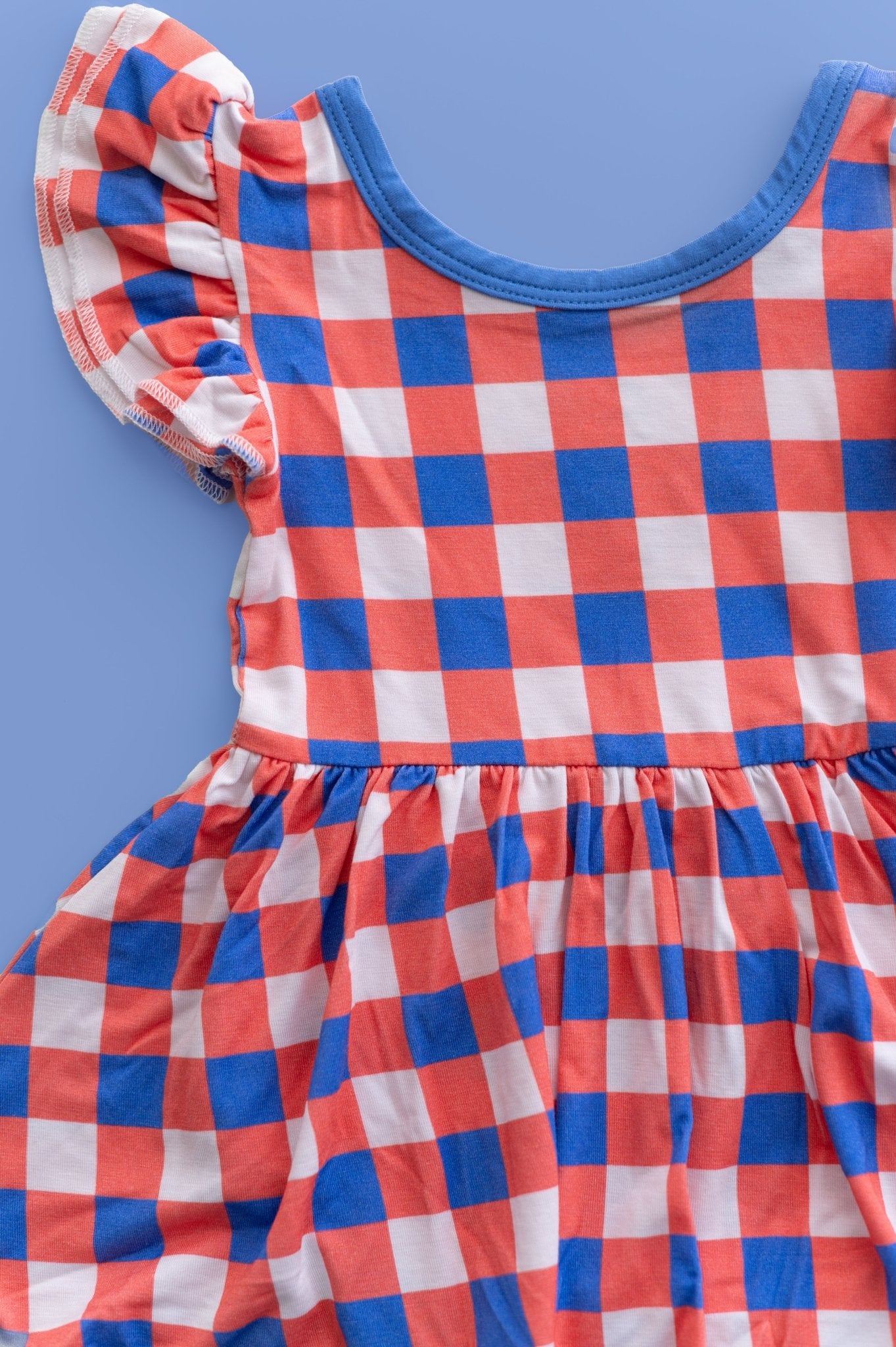 RED, WHITE & TRUMAN DREAM BODYSUIT DRESS - Mack & Harvie