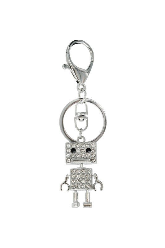 RHINESTONE ROBOT KEY HOLDER - Mack & Harvie