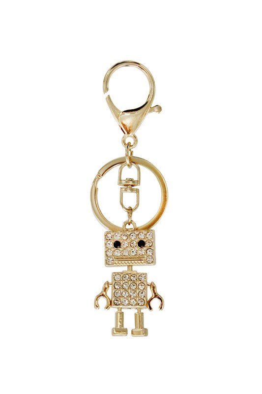 RHINESTONE ROBOT KEY HOLDER - Mack & Harvie