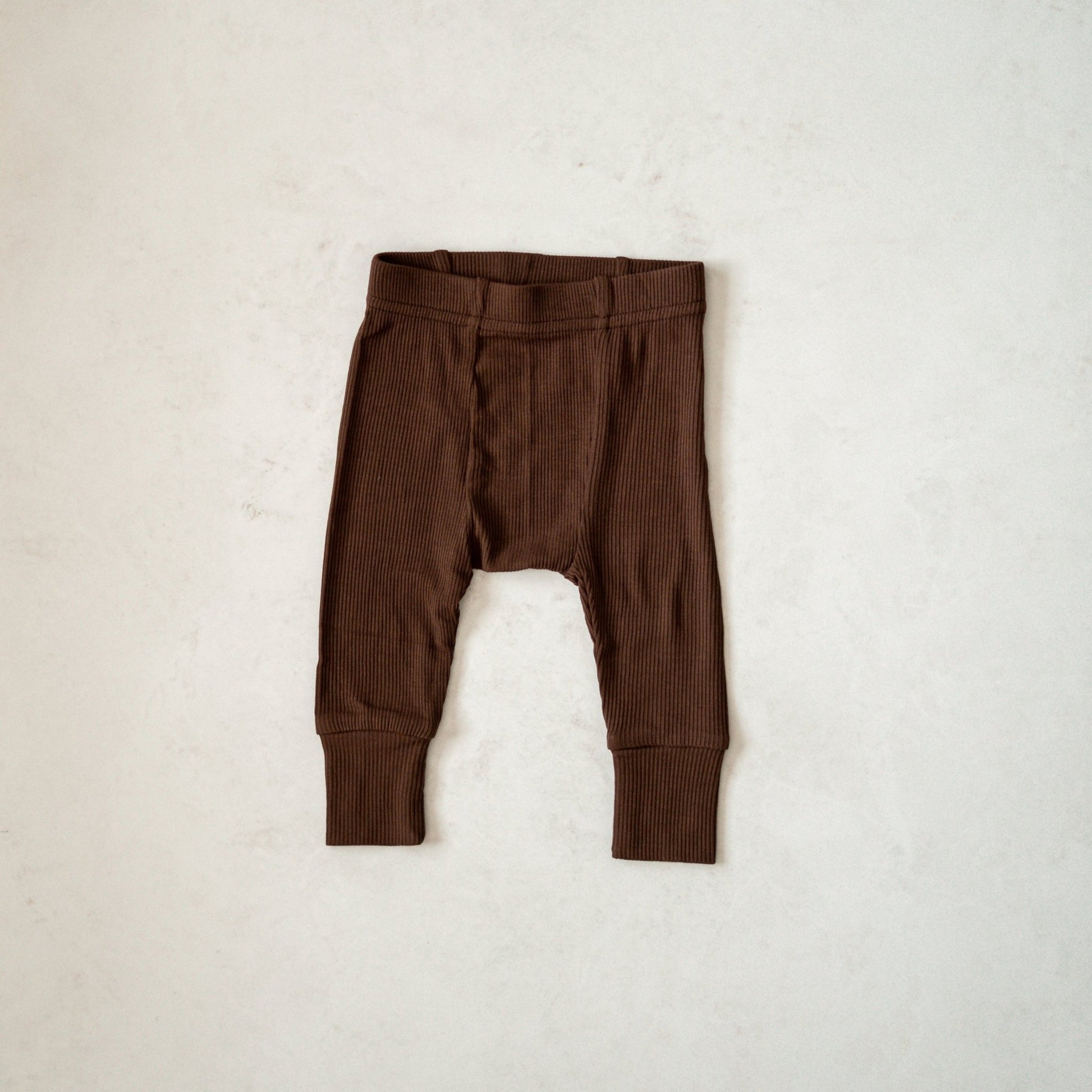 Ribbed Modal Pants - Single Seam - Mack & Harvie