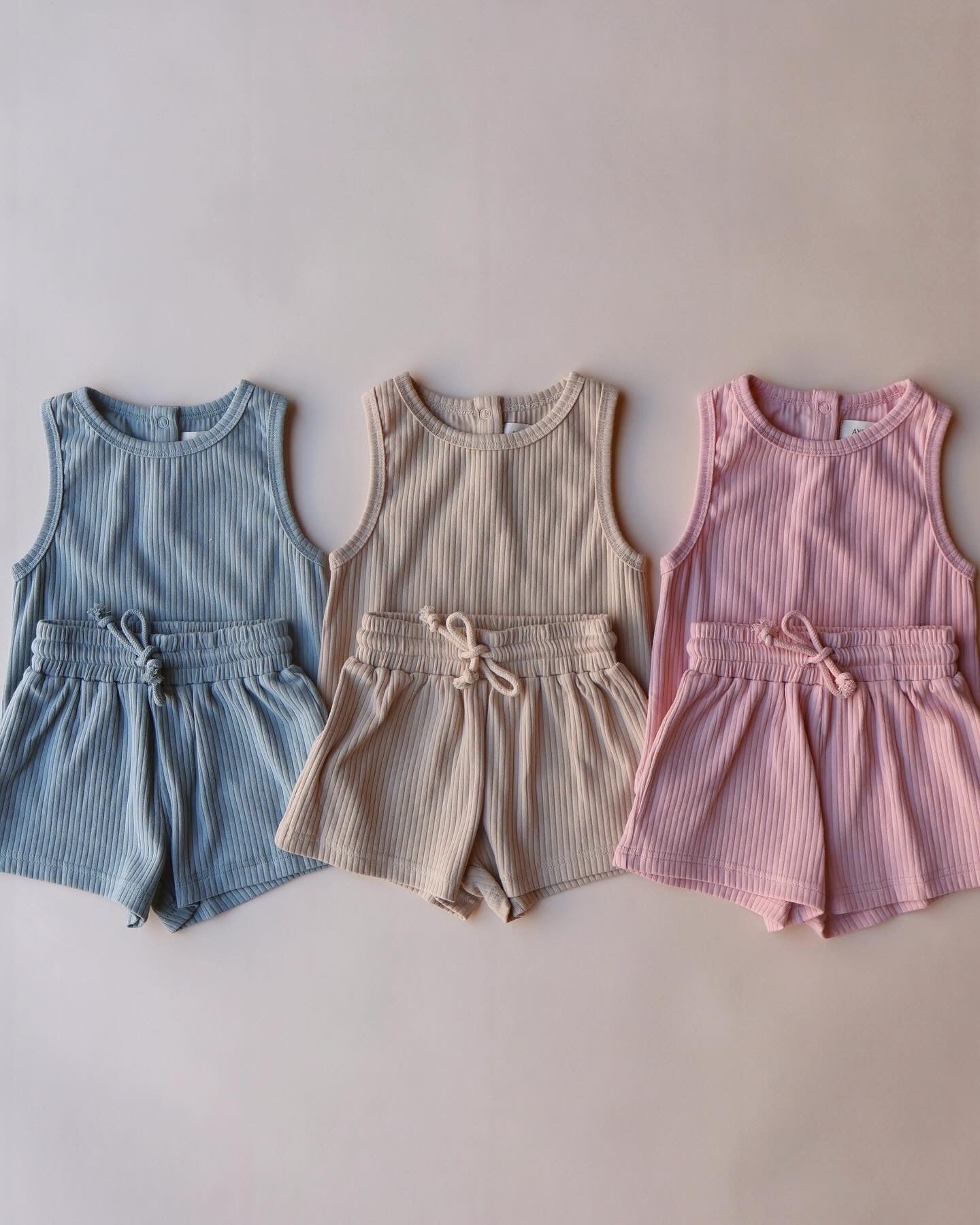 Ribbed Summer Tank Sets - Mack & Harvie