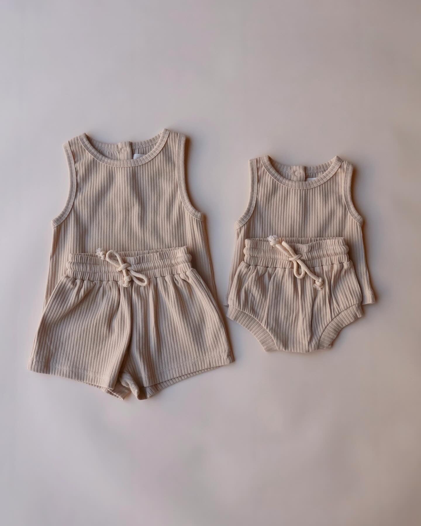 Ribbed Summer Tank Sets - Mack & Harvie