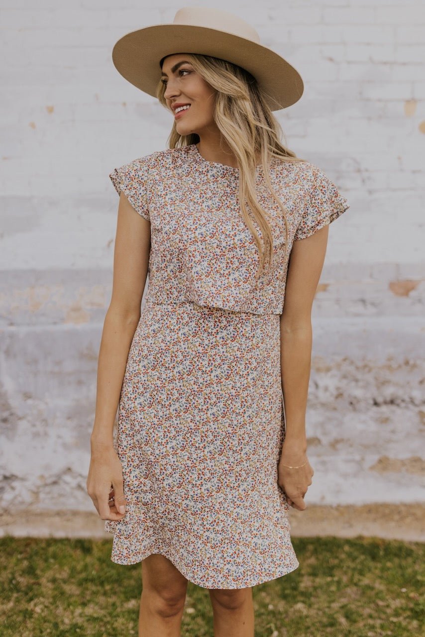 River Lea Floral MOM Dress - Mack & Harvie