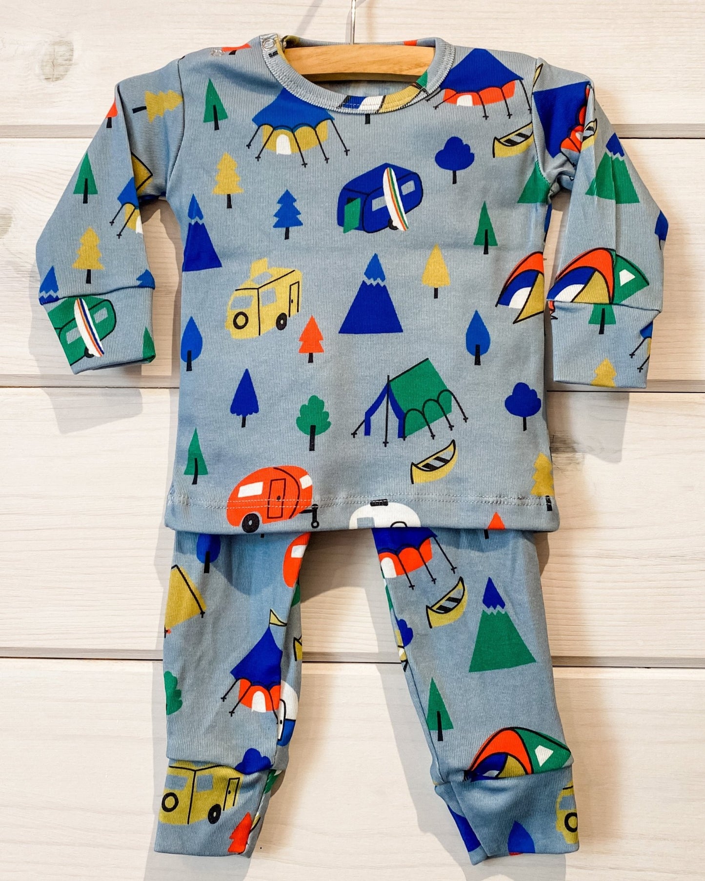 Roadtrip Two Piece PJ Set - Mack & Harvie