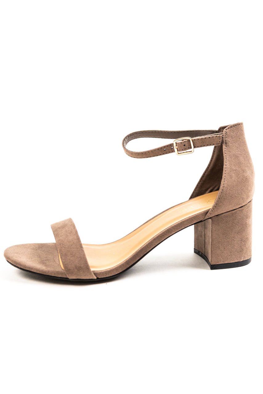 ROOLEE Elfrida Ankle Strap Heels - Mack & Harvie