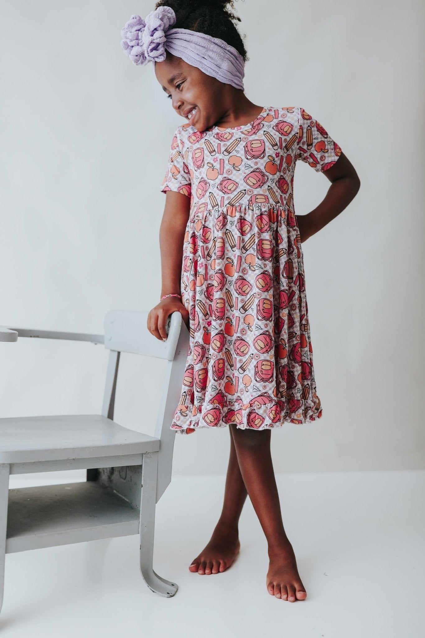 RULE THE SCHOOL DREAM RUFFLE DRESS - Mack & Harvie