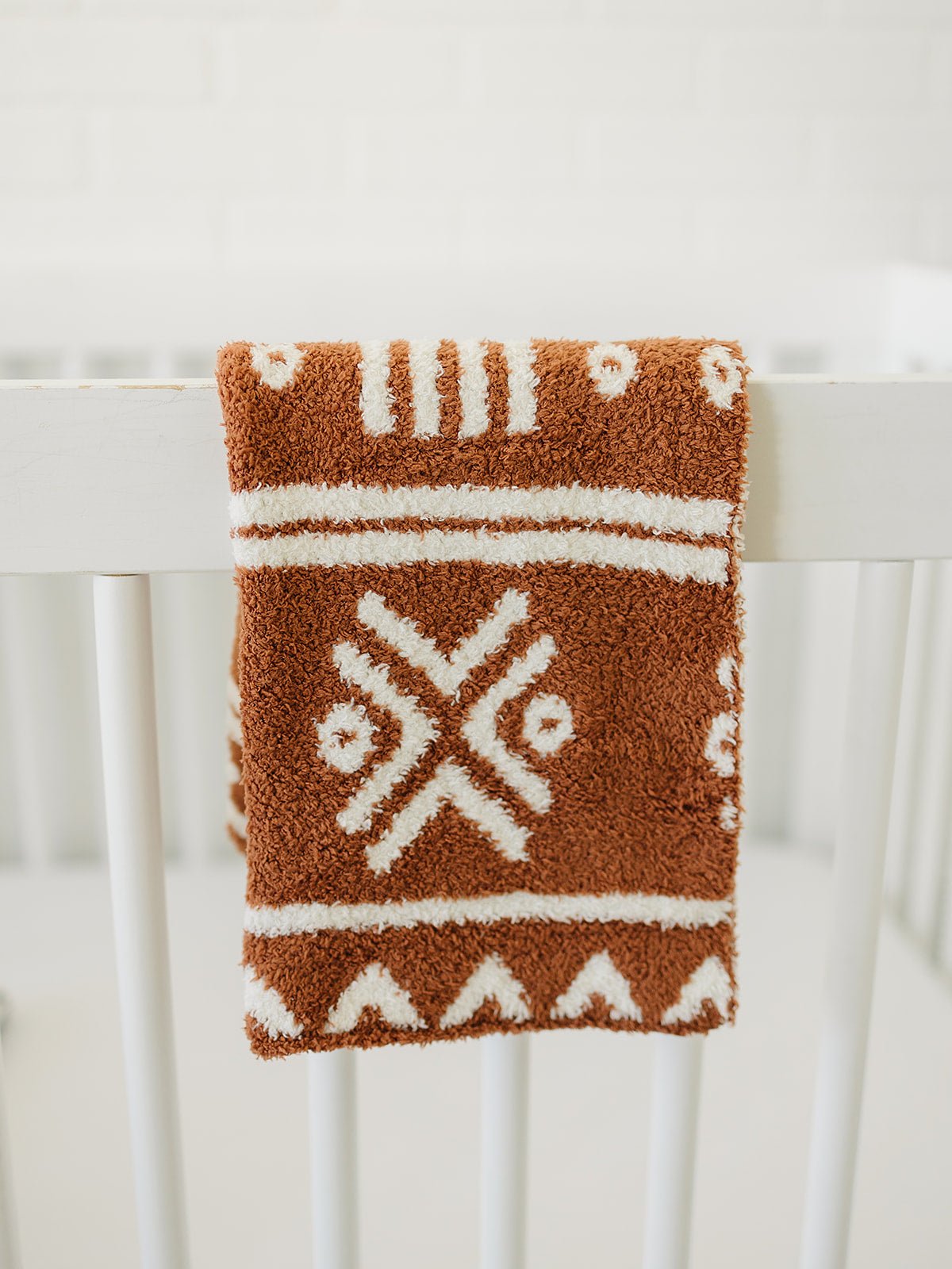 Rust Alpine Plush Blanket - Mack & Harvie