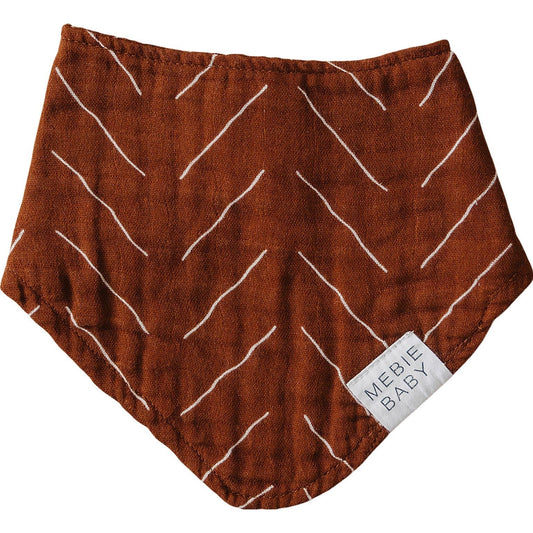 Rust Mudcloth Bib - Mack & Harvie