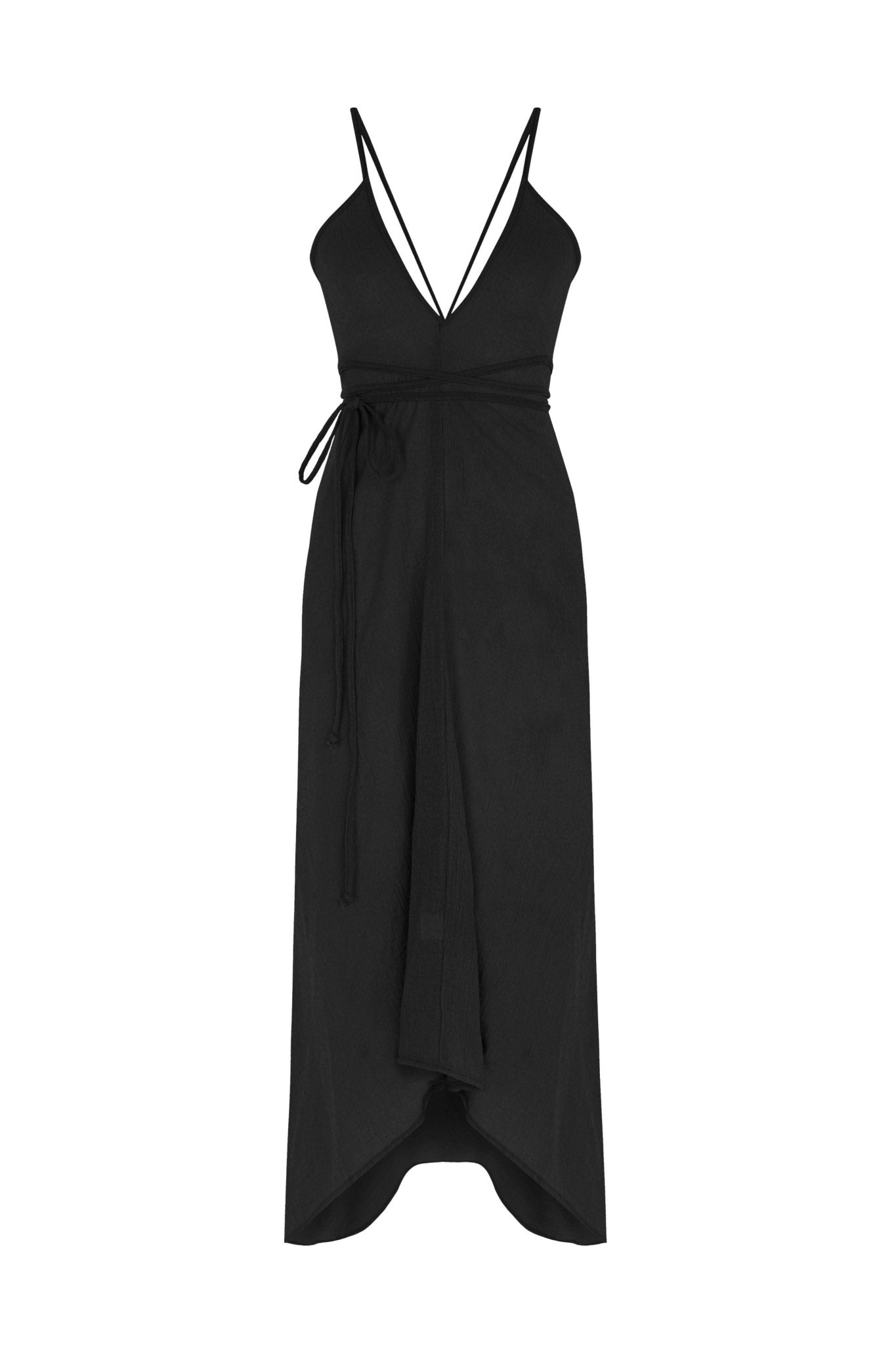 Sage Maxi Dress - Black - Mack & Harvie