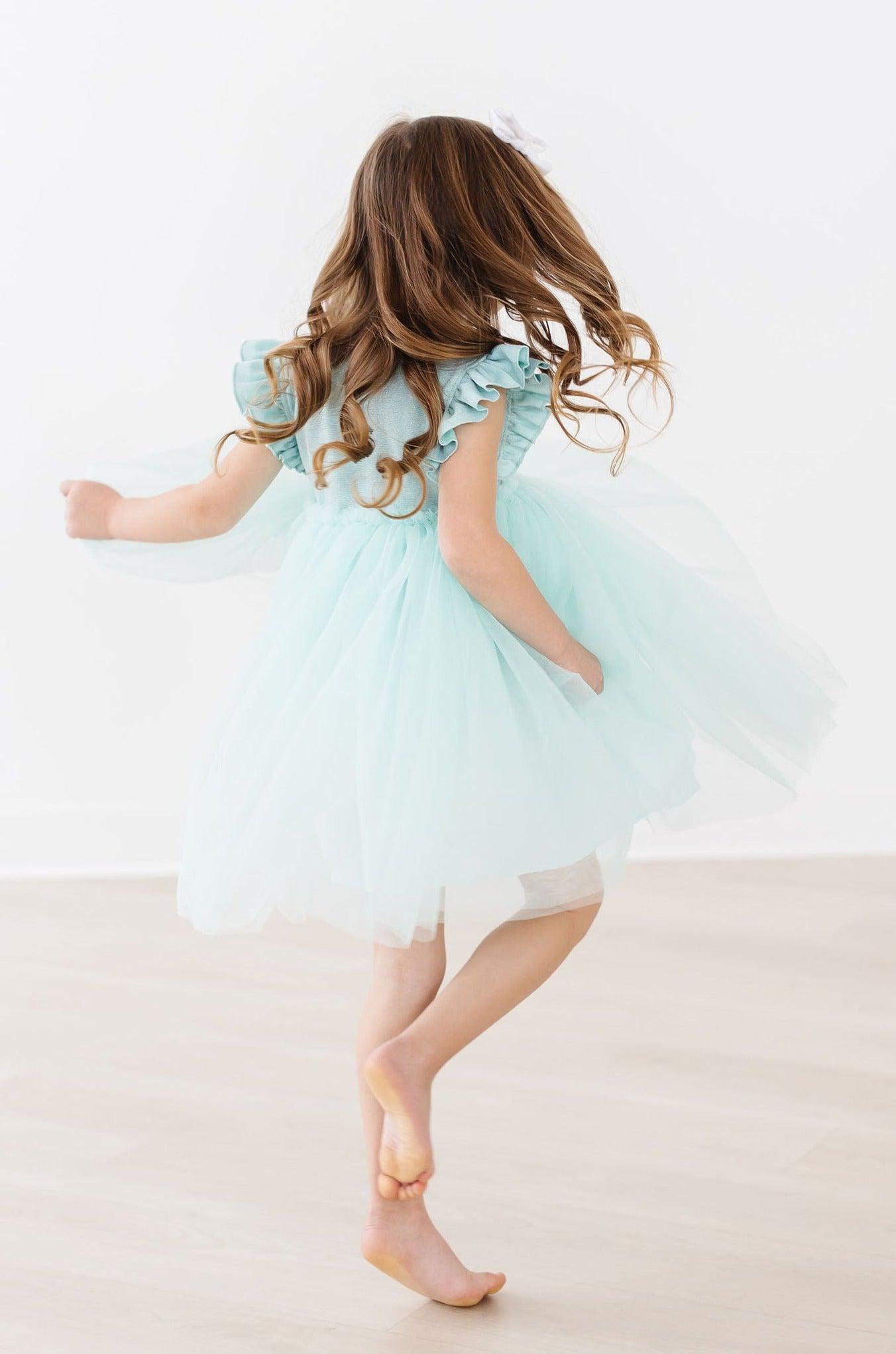 Sage Shimmer Tutu Dress - Mack & Harvie