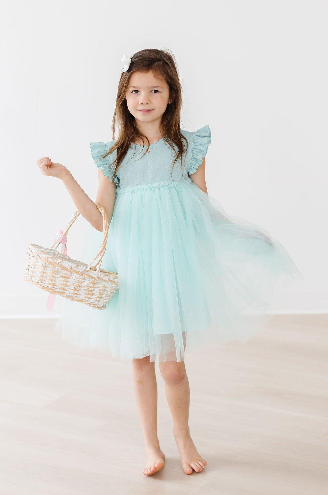 Sage Shimmer Tutu Dress - Mack & Harvie