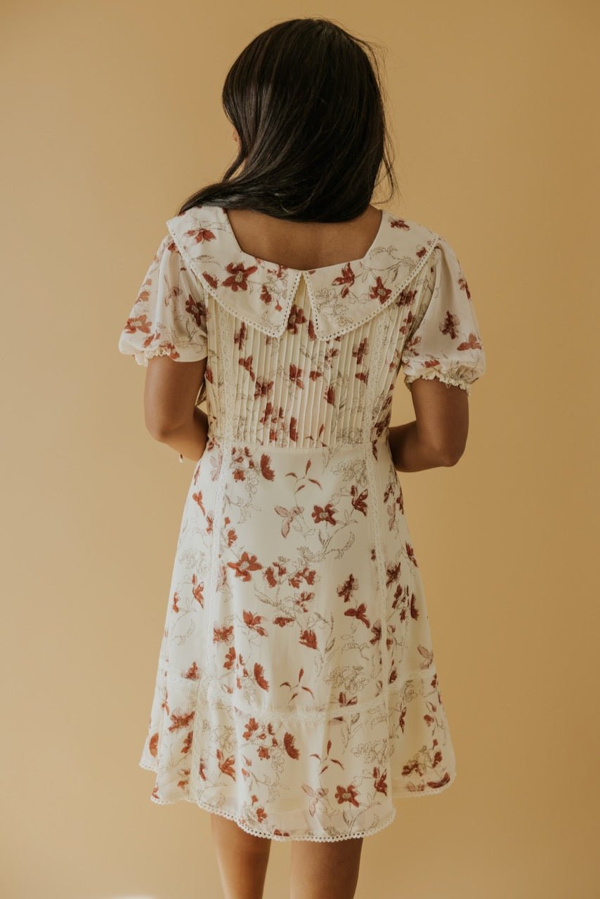 SALT Emmanuella Floral Collared Dress - Mack & Harvie