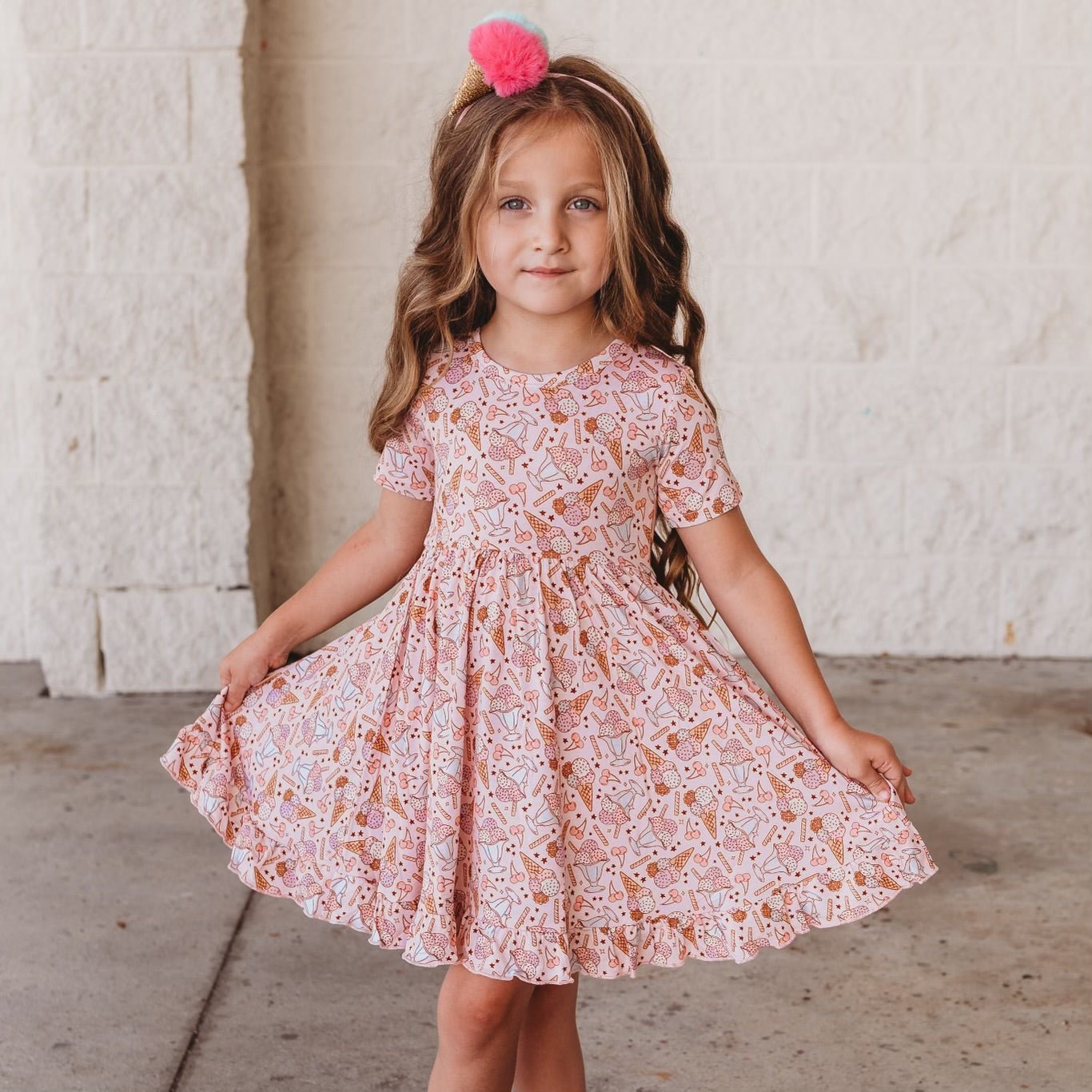 SCOOP THERE IT IS DREAM RUFFLE DRESS - Mack & Harvie