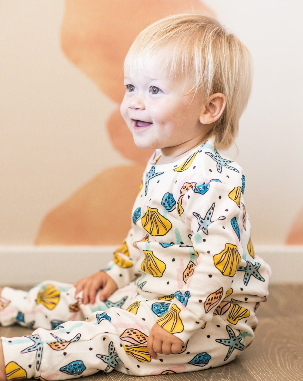 Seashells Two Piece PJ Set - Mack & Harvie