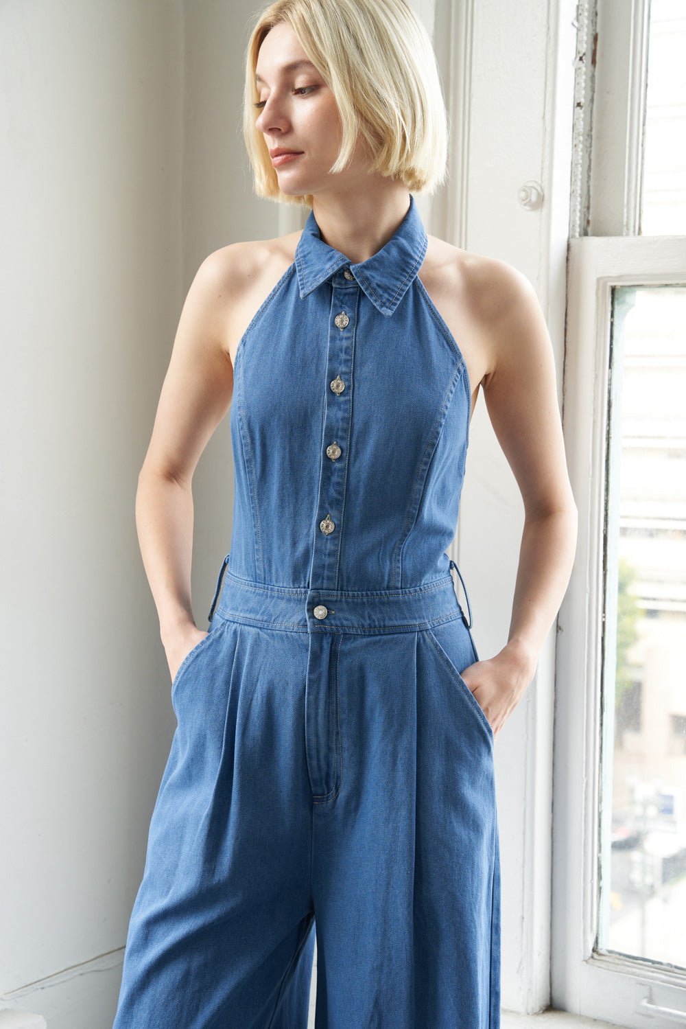 SERENE SEASONS DENIM JUMPSUIT - Mack & Harvie