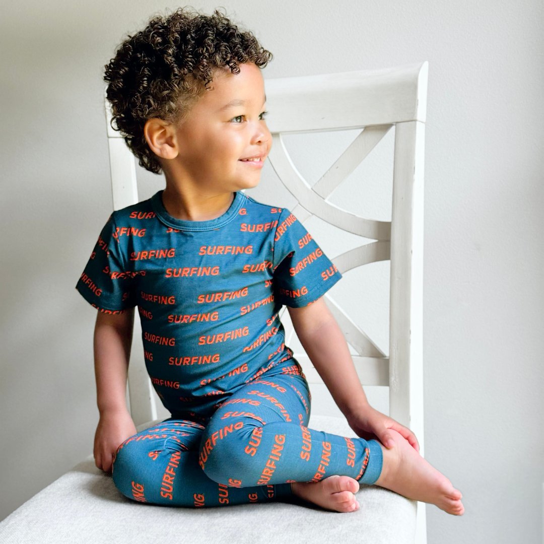 SHORT SLEEVE PAJAMAS - PIPELINE DREAMS - Mack & Harvie