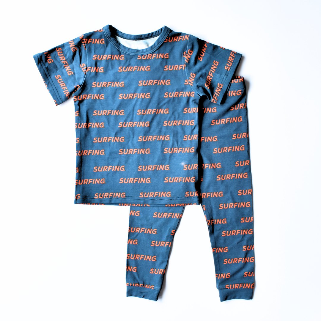 SHORT SLEEVE PAJAMAS - PIPELINE DREAMS - Mack & Harvie