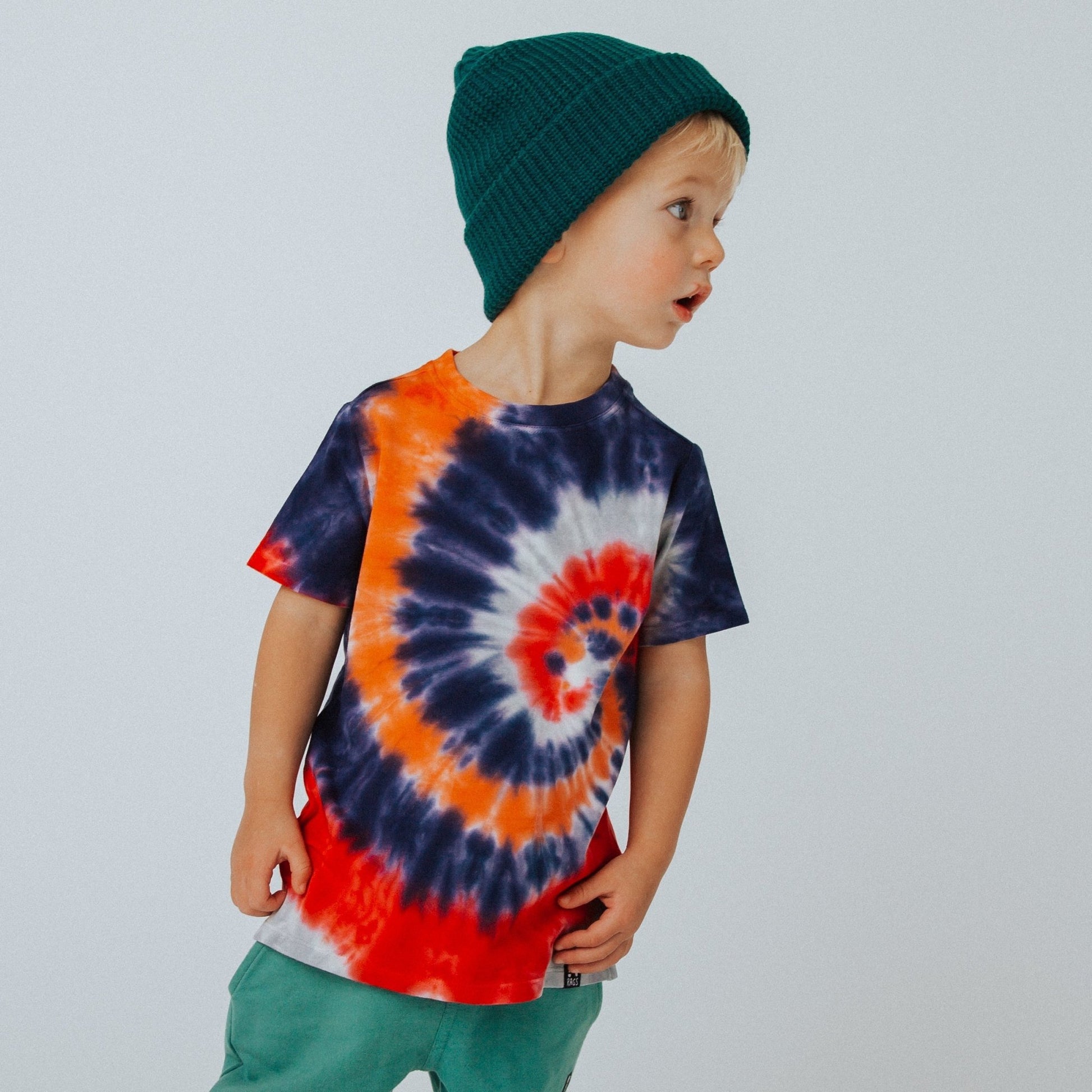 Short Sleeve Tee - Retro Tie Dye - Mack & Harvie