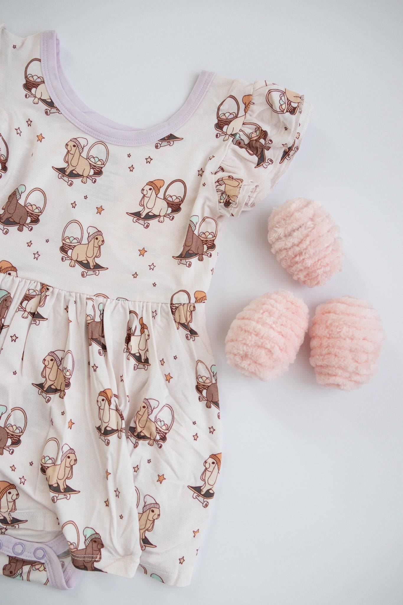 SKATING EGG HUNT DREAM BODYSUIT DRESS - Mack & Harvie