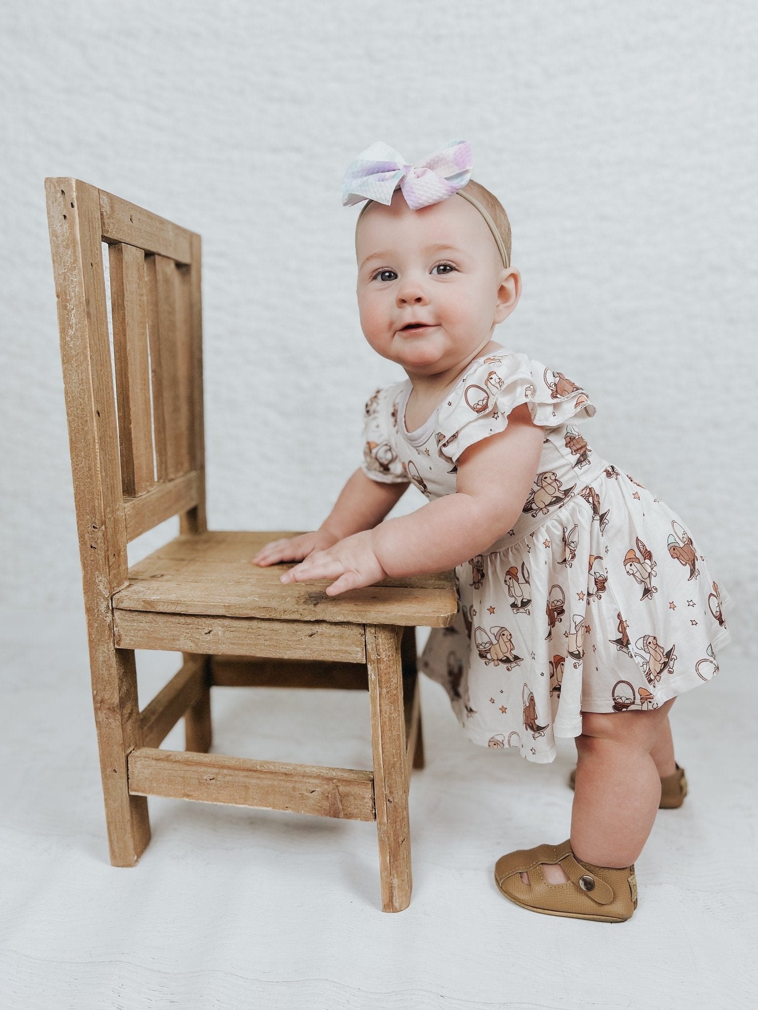 SKATING EGG HUNT DREAM BODYSUIT DRESS - Mack & Harvie