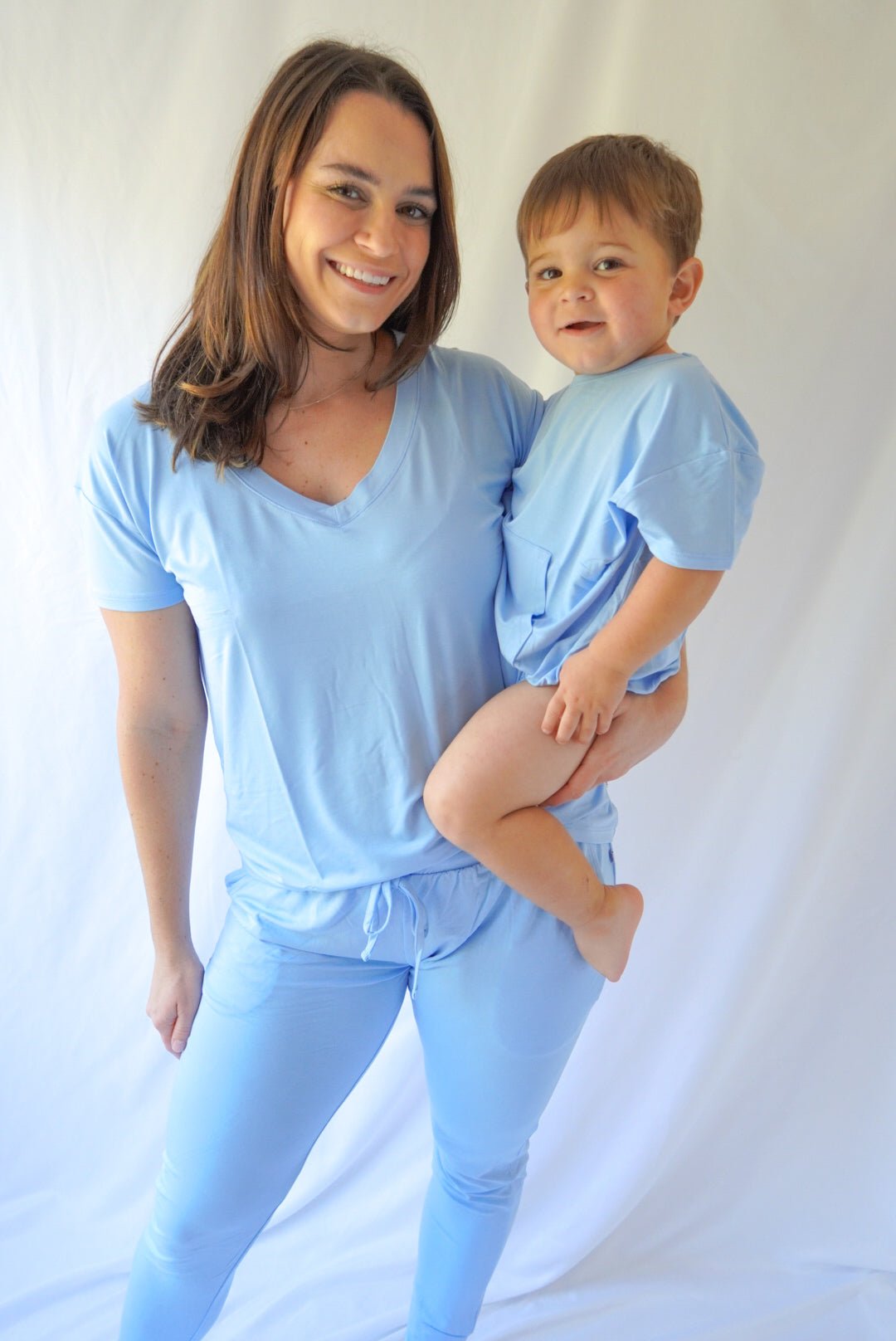 Sky | Short Sleeve Bubble Romper - Mack & Harvie