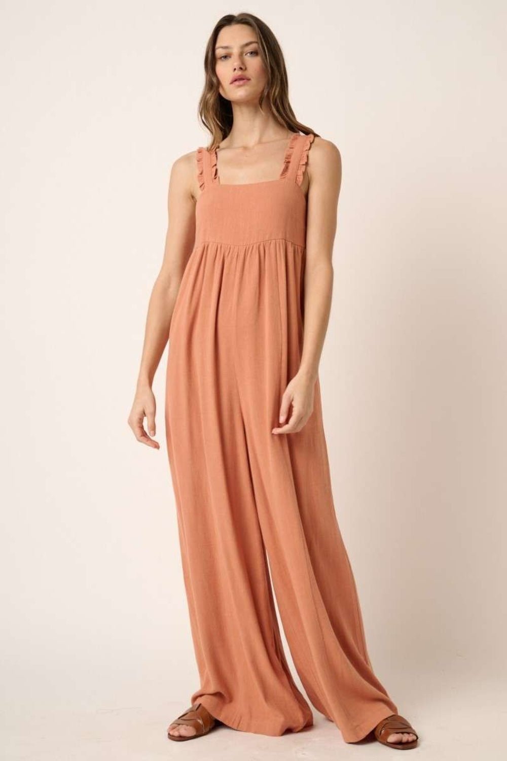 Sleeveless Wide Leg Jumpsuit - Mack & Harvie