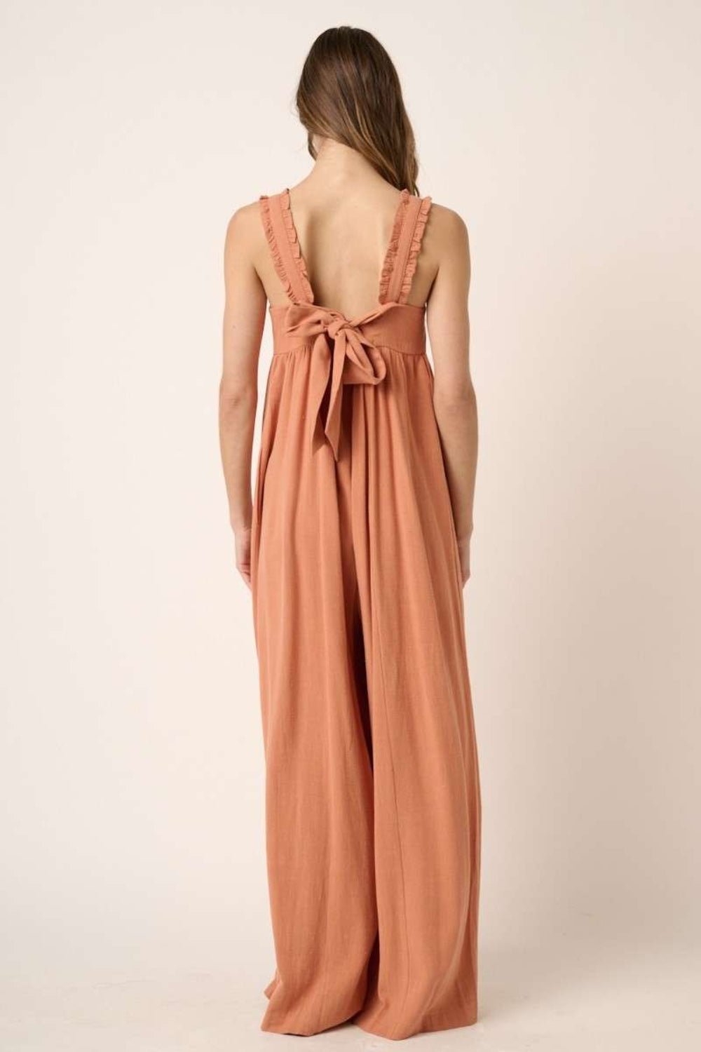 Sleeveless Wide Leg Jumpsuit - Mack & Harvie