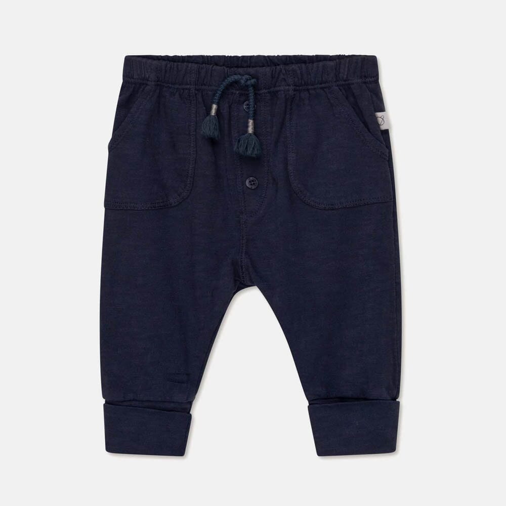 Slub Baby Pants - Dark Blue - Mack & Harvie