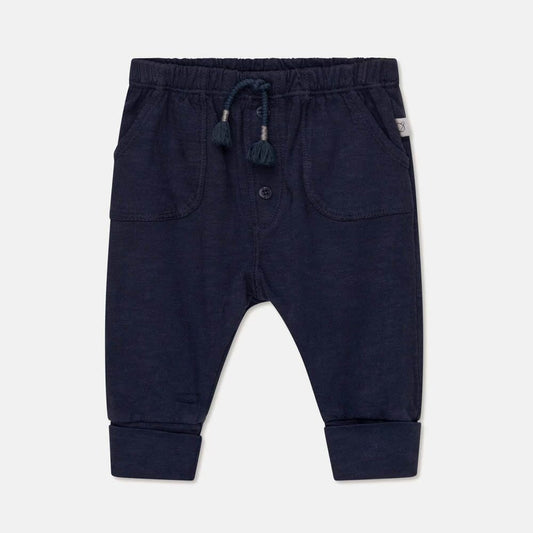 Slub Baby Pants - Dark Blue - Mack & Harvie