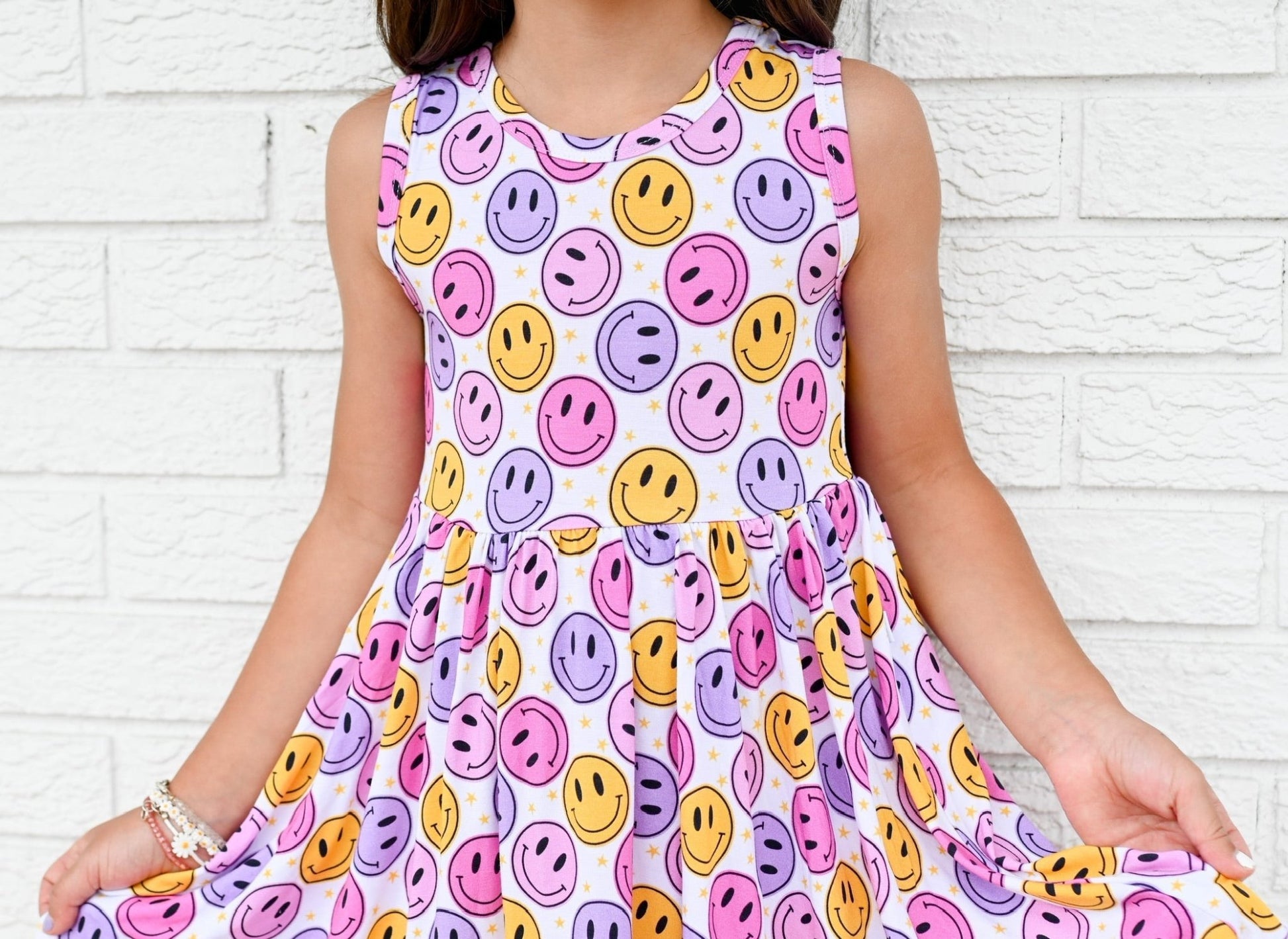 SMILE BRIGHT DREAM RUFFLE DRESS - Mack & Harvie