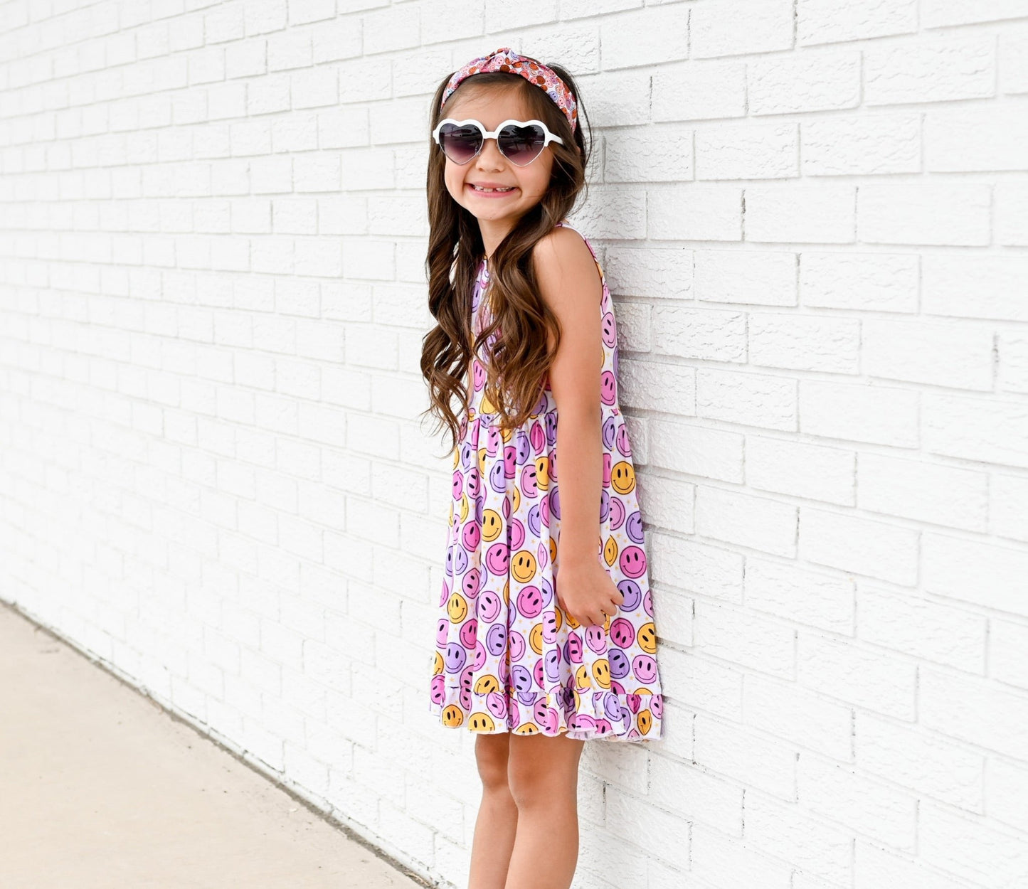 SMILE BRIGHT DREAM RUFFLE DRESS - Mack & Harvie