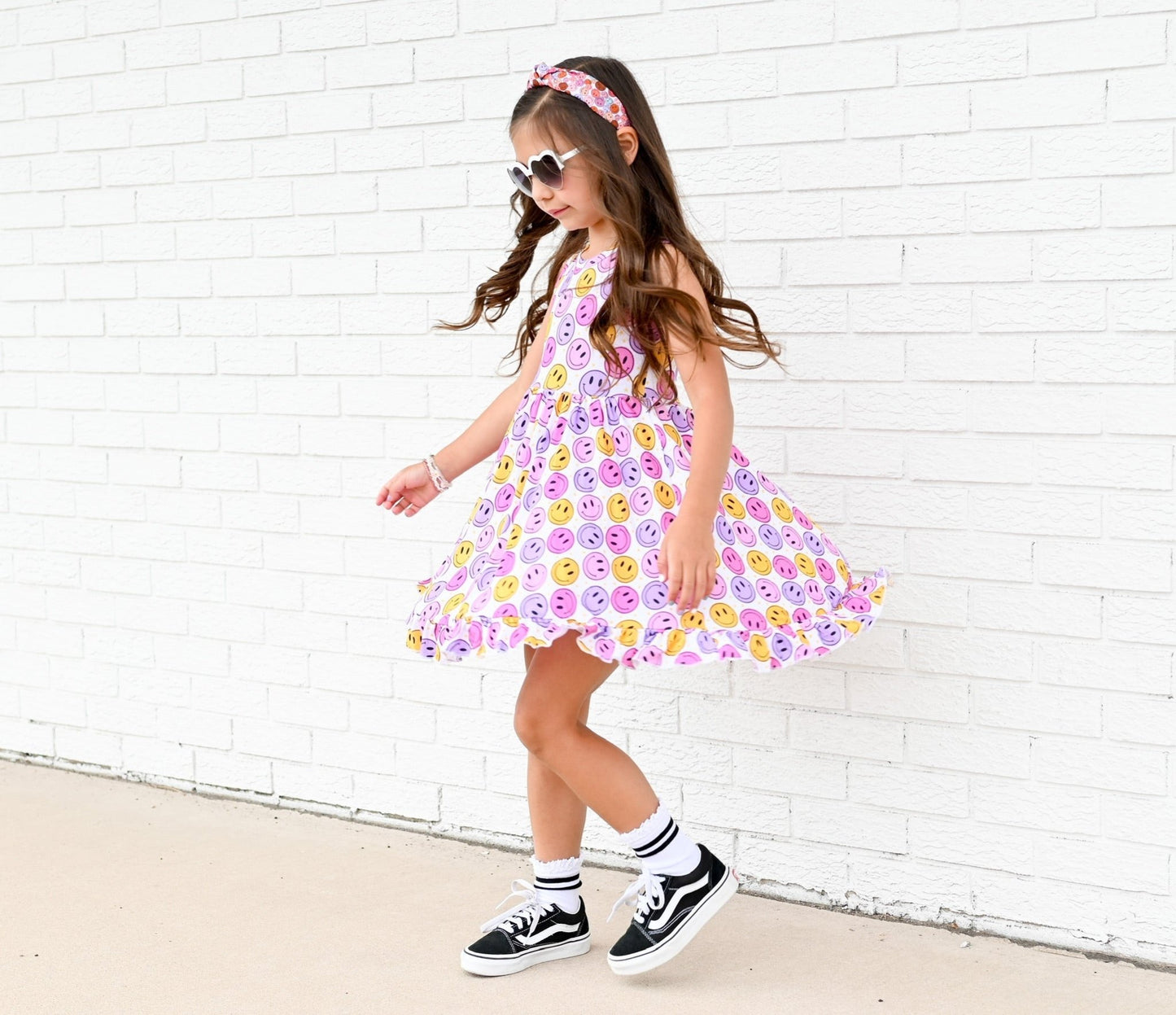 SMILE BRIGHT DREAM RUFFLE DRESS - Mack & Harvie