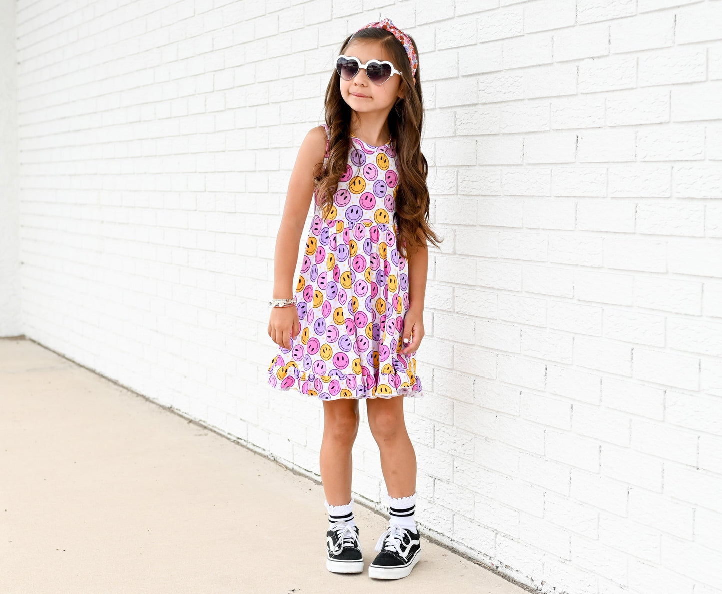 SMILE BRIGHT DREAM RUFFLE DRESS - Mack & Harvie